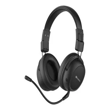 Sandberg Bluetooth Headset ANC FlexMic Trådløs Headset - Sort