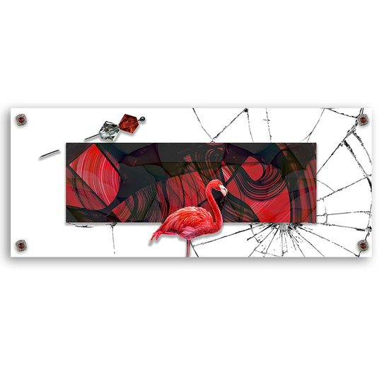 Canvas Print, Red Abstractions 16885