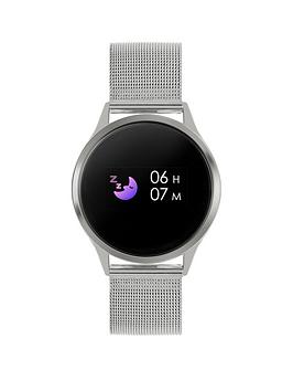 Reflex Active Series 4 Smart Watch With Colour Touch Screen And Stainless Steel Mesh Bracelet