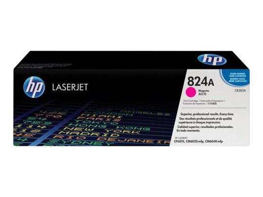 HP 824A Magenta Toner Cartridge - CB383A