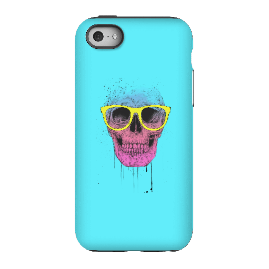Balazs Solti Skull And Glasses Phone Case for iPhone and Android - iPhone 5C - Tough Case - Gloss