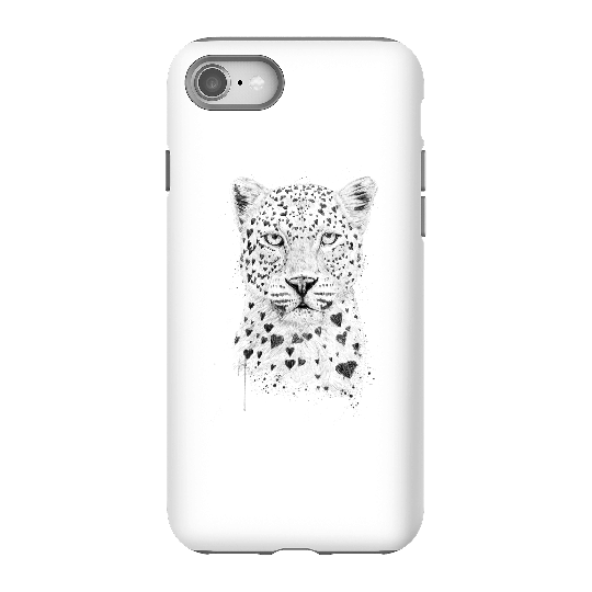 Balazs Solti Love Hearts Phone Case for iPhone and Android - iPhone 8 - Tough Case - Gloss