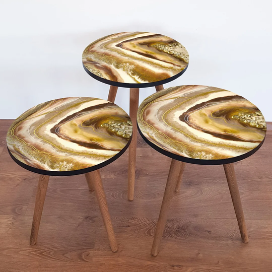 Alleman 3 Piece Nest of Tables