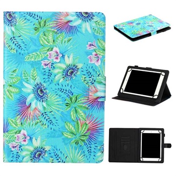 Universal Stylish Series Tablet Folio Case - 10'' (Open-Box Satisfactory) - Flowers