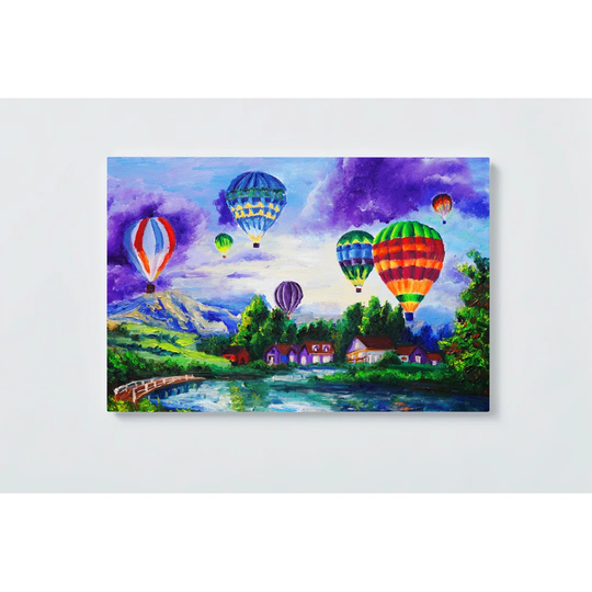 Hot Air Magnetic Wall Mounted Cork Board