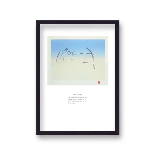 John Lennon Personal Sketch Collection 4 Two Is One