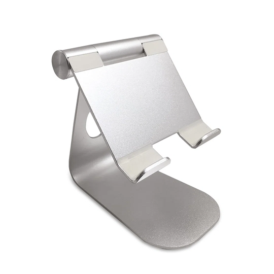 Silver Multi Screen Mount for Ipad/Tablet Holds up to 0.29 kg.