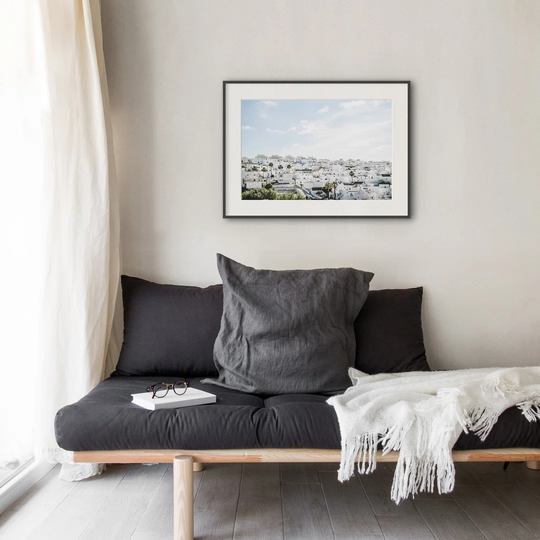 Pueblo Blanco - Picture Frame Photograph Print on Paper