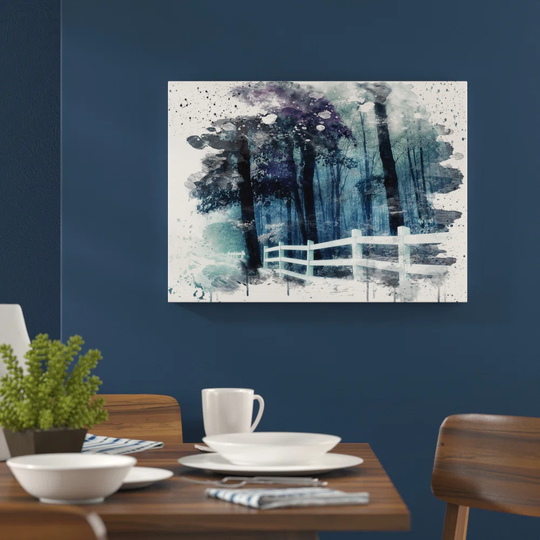 'Landscape Forest Woodland' Graphic Art Print Poster