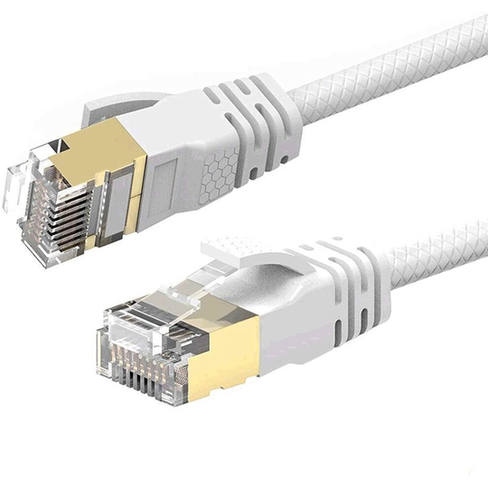 Reulin 6.5M Cat 7A Ultra Slim - Gigabit Ethernet Network Lan Cable Speed Up to 40Gbs-1000MHz Compatible With Cat5 Cat6 Cat7...