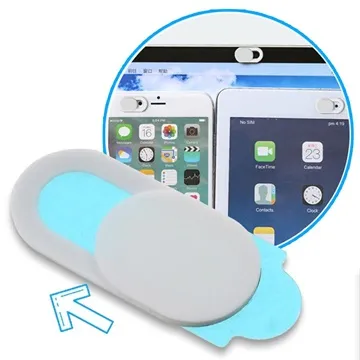 Ultra-Thin Universal Webcam Cover - 0.7mm - White
