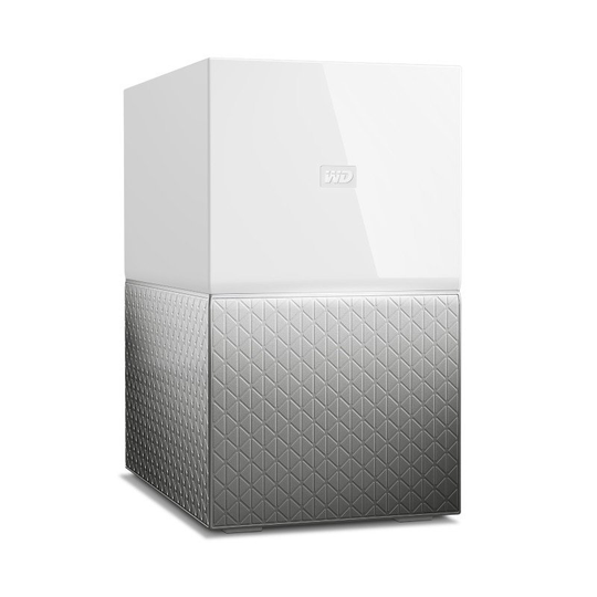 WD My Cloud Home Duo WDBMUT0200JWT-EESN 2 Bay NAS Storage System Desktop