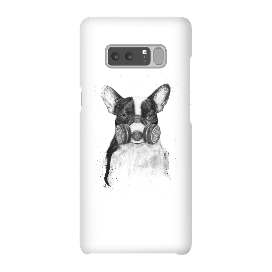 Balazs Solti Masked Bulldog Phone Case for iPhone and Android - Samsung Note 8 - Snap Case - Matte