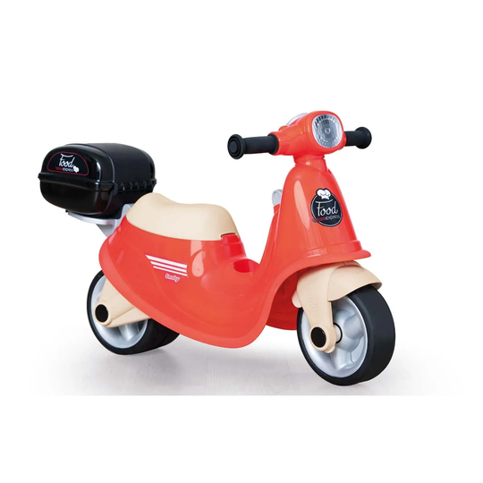 Smoby Food Express Scooter Ride On