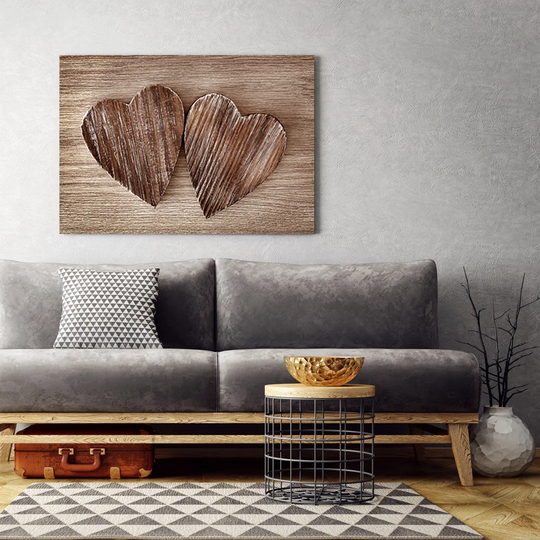 Canvas Print, Brown Abstraction 16443