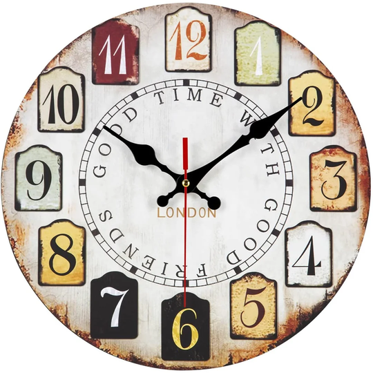 Kirsty 30cm Silent Wall Clock