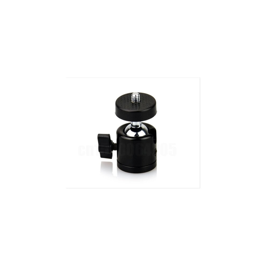 360 Degree Swivel Camera Mini Tripod Ball Head Metal Ballhead+1/4"Screw Mount Fo flash holder Cameras and tripod with 1/4" screw