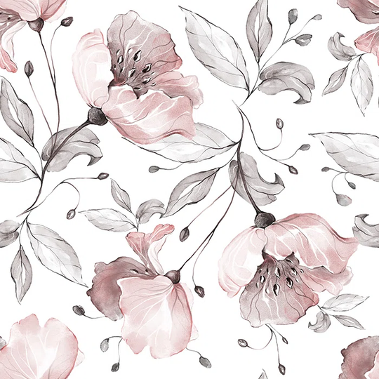 Walllpaper Roll 290X290cm Wallpaper Material With Print Mural Decoration Kitchen Livingroom Bedroom - Roses Design
