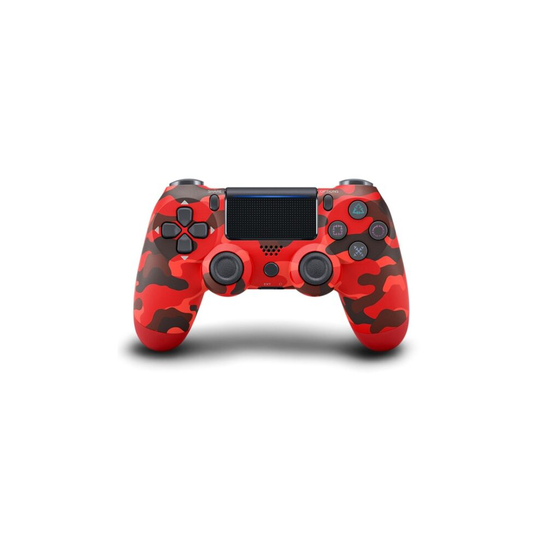 (Red camouflage) Gamepad For PS4 Controller Bluetooth-compatible Wireless Vibration Joysticks