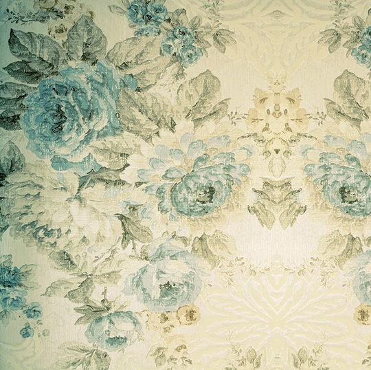 Walllpaper Roll 416X254cm Wallpaper Material With Print Kitchen Livingroom Bedroom Mural Decoration - Woven Vintage Flowers