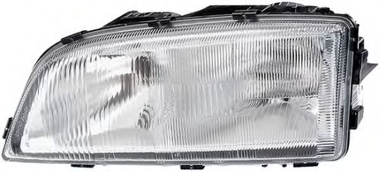 Headlight Halogen 1AH007600-161 by Hella Right