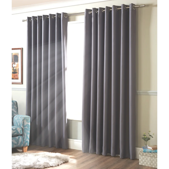 Bigham Eyelet Blackout Thermal Sliding Panel Curtains