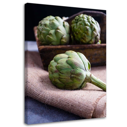 Canvas Print Artichoke Vegetable Nature