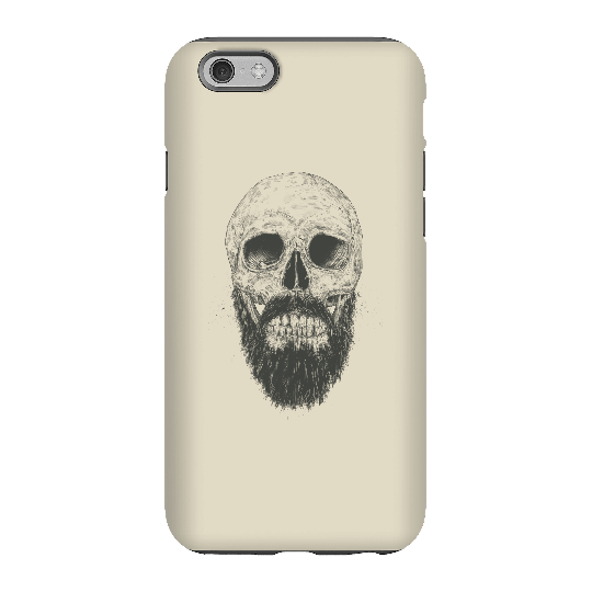 Balazs Solti Bearded Skull Phone Case for iPhone and Android - iPhone 6S - Tough Case - Gloss