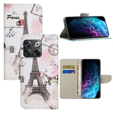 Style Series OnePlus 10T/Ace Pro Wallet Case - Eiffel Tower