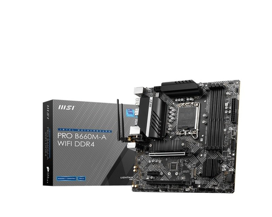 MSI PRO B660M-A WIFI DDR4 mATX Motherboard