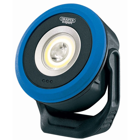 Draper Cob/Smd Led Wireless/Usb Rechargeable Mini Flood Light 7W 670 Lumens Usb-c Cable Supplied
