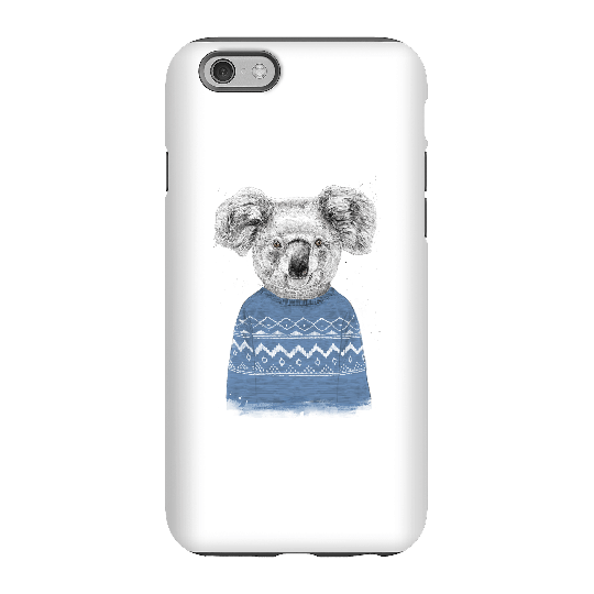 Balazs Solti Koala And Jumper Phone Case for iPhone and Android - iPhone 6S - Tough Case - Matte