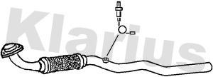 Exhaust pipe 150343