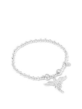 Say It With Diamonds Angle Of Dreams Bracelet - Sterling Silver, Silver, Women