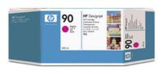 HP 90 Magenta Original Ink Cartridge - High Yield 400ml - C5063A
