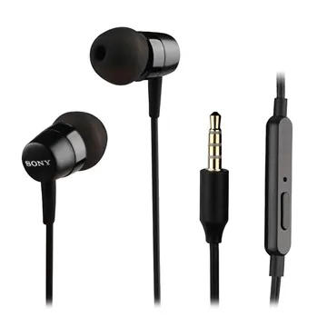 Sony MH-750 Stereo Headset - Xperia S, Xperia P, Xperia sola, Xperia U - Black