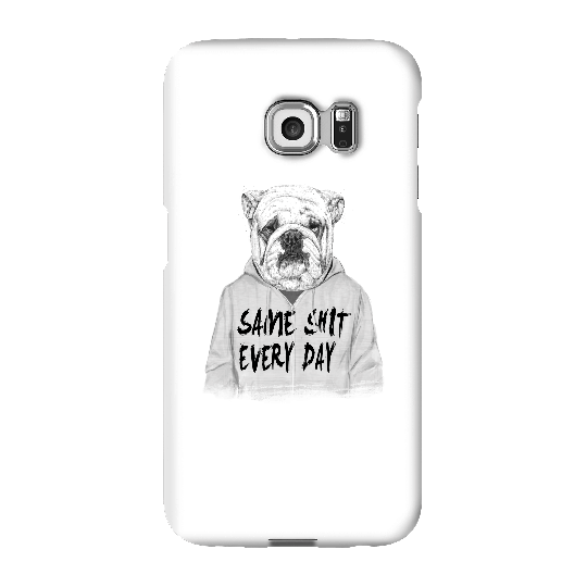Balazs Solti Same Shit Every Day Phone Case for iPhone and Android - Samsung S6 Edge - Snap Case - Matte