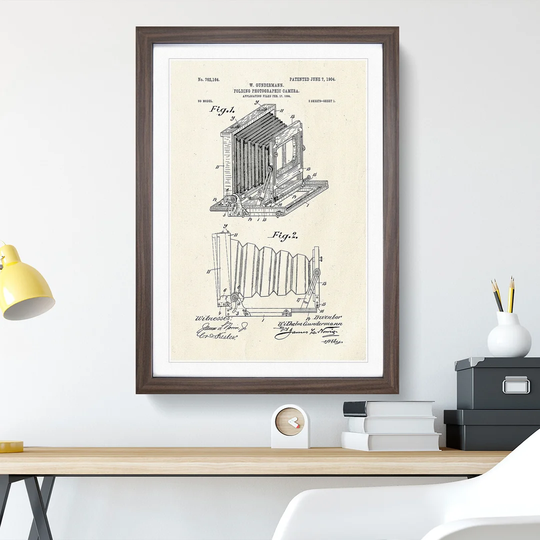 Camera Patent - Picture Frame Painting