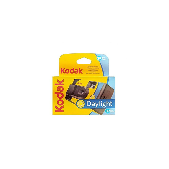 Kodak SUC Daylight 39 800iso Disposable Analog Camera - Yellow and Blue