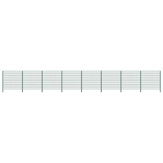 Conrada Border Fence with Posts (13.6m x 1.6m)