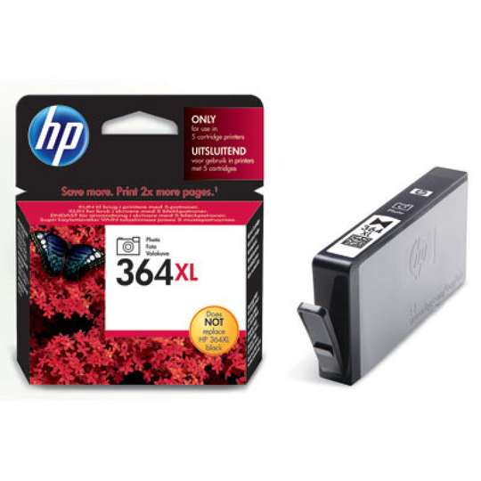 HP 364XL Photo Black Ink Cartridge - CB322EE