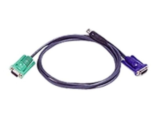 ATEN Micro-Lite 2L-5203U Keyboard / video / mouse (KVM) Cable 3m
