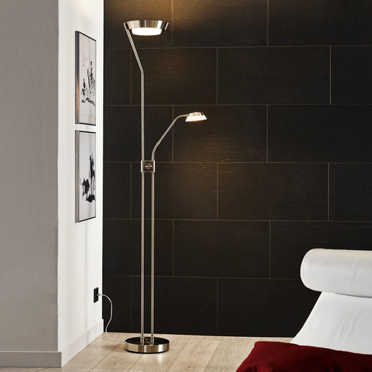 Hallberg 180cm LED Uplighter Floor Lamp