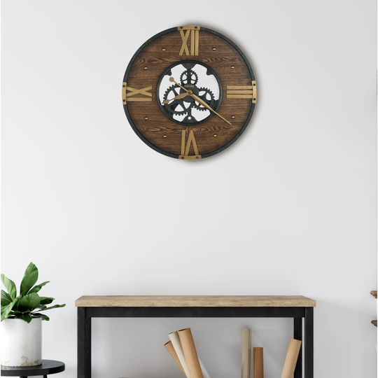 Oversized Murano 61cm Wall Clock