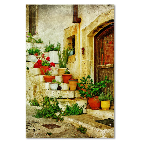 Canvas Print, Cities And Beige Architecture 16412