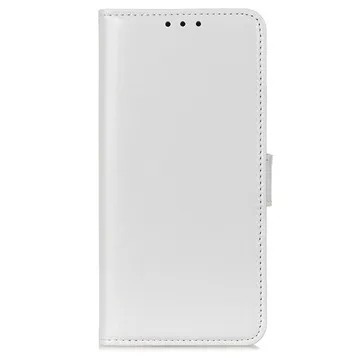 Nokia G50 Wallet Case with Stand Feature - White