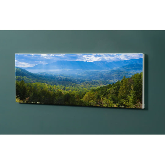 Notiz Motive Mountains Forest Magnetic Wall Mounted Cork Board