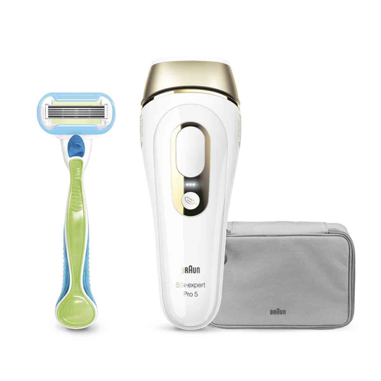 Braun Ipl5014 Permanent Hair Removal - White And Gold