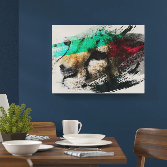'Cheetah' Graphic Art Print Poster