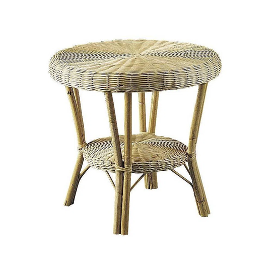 Rattan Side Table